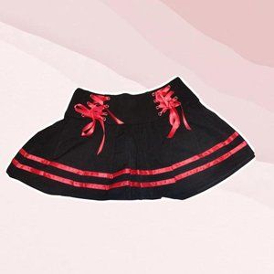 Current Mood Lace Up Skirt